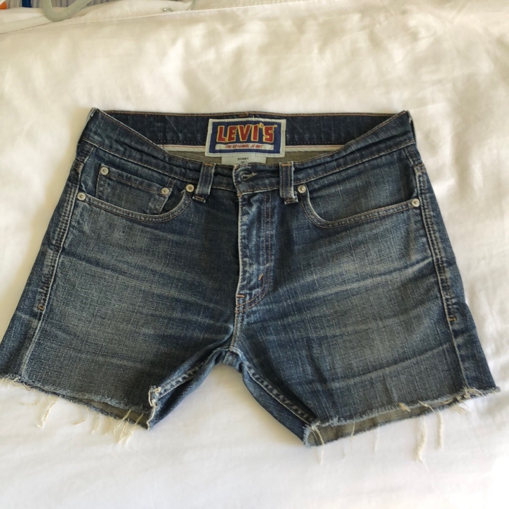 Men’s Levi’s jean cutoff shorts